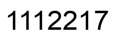 Número 1112217 imagen negro