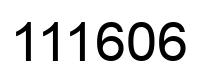 Número 111606 imagen negro