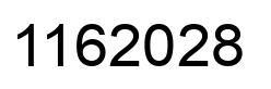 Number 1162028 black image
