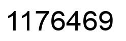 Número 1176469 imagen negro