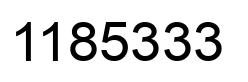 Número 1185333 imagen negro