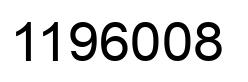 Number 1196008 black image