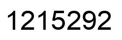 Número 1215292 imagen negro