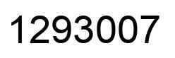 Número 1293007 imagen negro