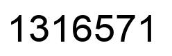Número 1316571 imagen negro