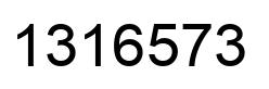 Número 1316573 imagen negro