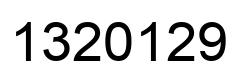 Número 1320129 imagen negro