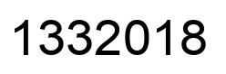 Number 1332018 black image