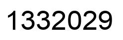 Número 1332029 imagen negro