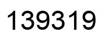 Number 139319 black image