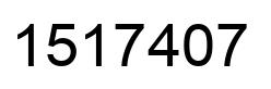 Número 1517407 imagen negro