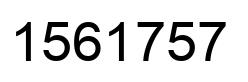 Número 1561757 imagen negro