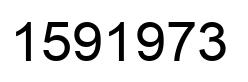 Número 1591973 imagen negro
