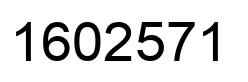 Number 1602571 black image