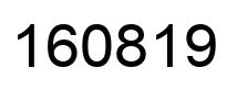 Number 160819 black image