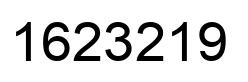Number 1623219 black image