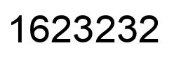 Número 1623232 imagen negro