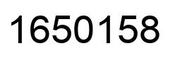 Número 1650158 imagen negro