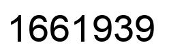 Número 1661939 imagen negro