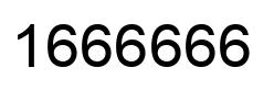 Número 1666666 imagen negro