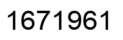 Número 1671961 imagen negro