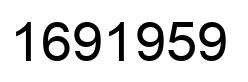 Número 1691959 imagen negro