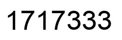 Número 1717333 imagen negro