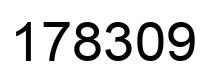 Number 178309 black image