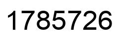 Número 1785726 imagen negro