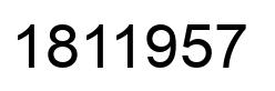 Número 1811957 imagen negro