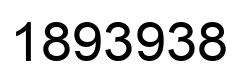 Number 1893938 black image