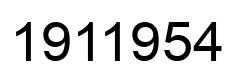 Número 1911954 imagen negro