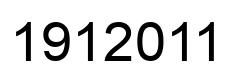 Número 1912011 imagen negro
