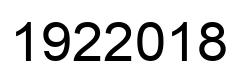 Número 1922018 imagen negro
