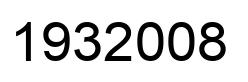 Number 1932008 black image