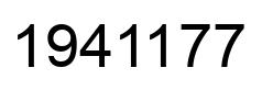 Número 1941177 imagen negro