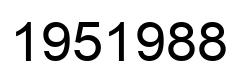 Número 1951988 imagen negro
