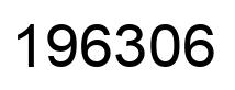 Number 196306 black image