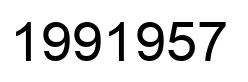 Número 1991957 imagen negro