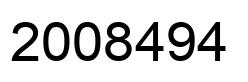 Número 2008494 imagen negro
