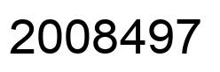Número 2008497 imagen negro