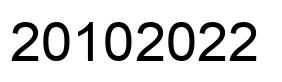 Number 20102022 black image