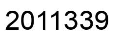 Number 2011339 black image