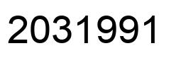 Número 2031991 imagen negro