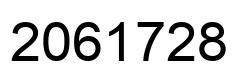 Número 2061728 imagen negro