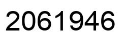 Número 2061946 imagen negro