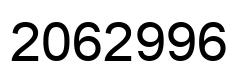 Número 2062996 imagen negro