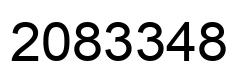Número 2083348 imagen negro