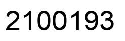 Número 2100193 imagen negro