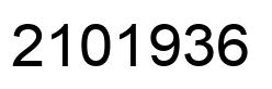 Number 2101936 black image